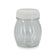 American Metalcraft 6 Oz Cheese Shaker with White Plastic Slotted Top