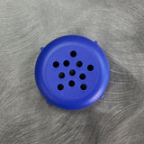 American Metalcraft 6 Oz Cheese Shaker with Blue Perf Top