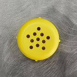 American Metalcraft Yellow Plastic Perf Top (ONLY) for 6 Oz Cheese Shaker