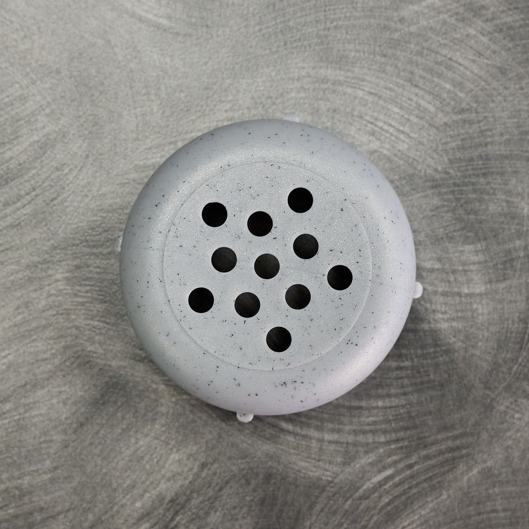 American Metalcraft 6 Oz Cheese Shaker with Gray Perf Top