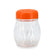 American Metalcraft 6 Oz Cheese Shaker with Orange Perf Top