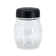 American Metalcraft 6 Oz Cheese Shaker with Black Slotted Top