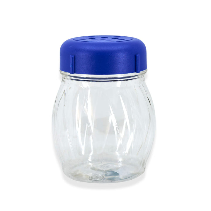American Metalcraft 6 Oz Cheese Shaker with Blue Perf Top American Metalcraft