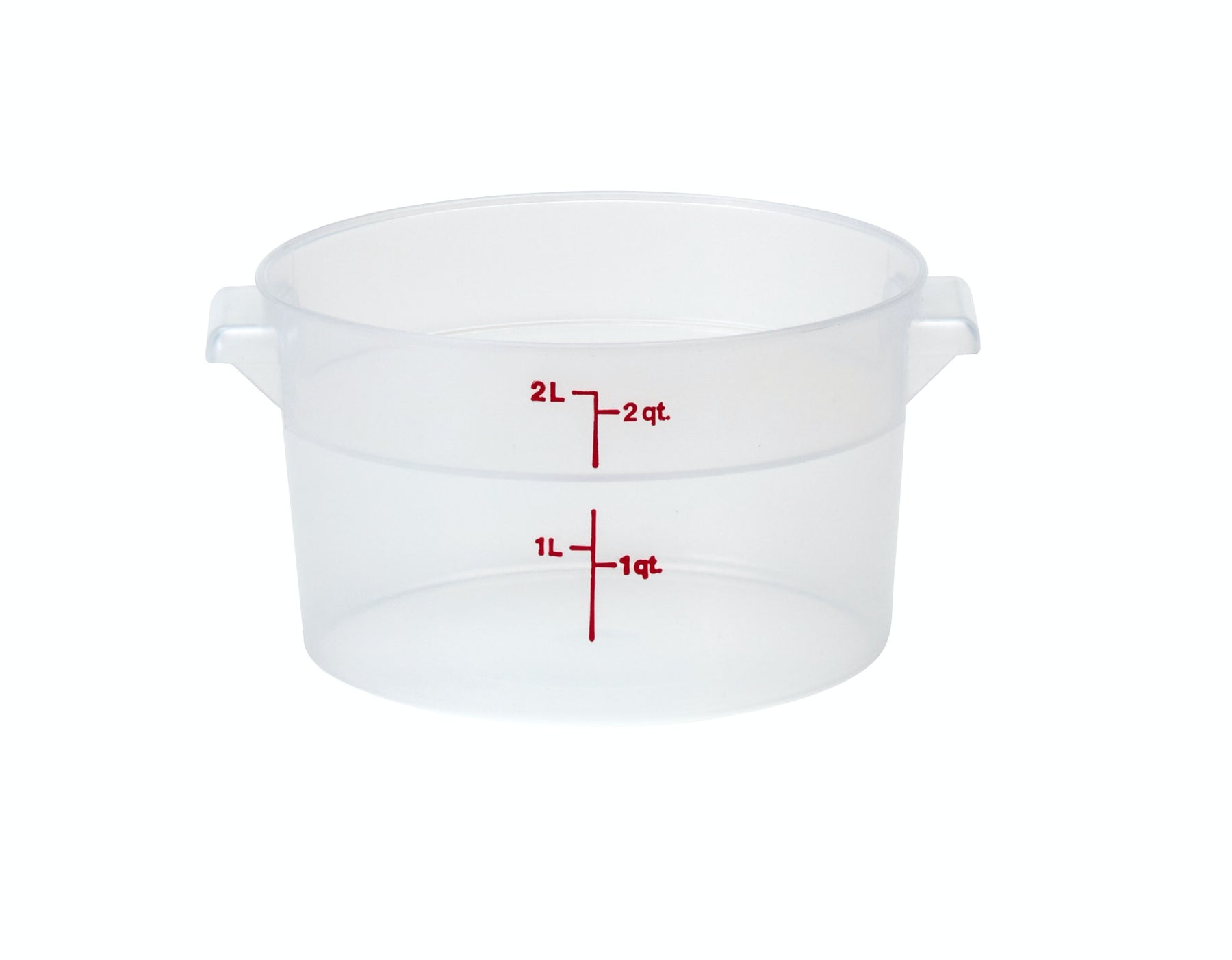 Rfs Container Cambro RFS2 2 Qt Round Container White Poly