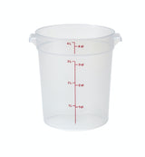 Cambro RFS4PP-190 4 Qt Round Translucent Container