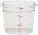 Cambro RFSCW6 6 Qt Round Container