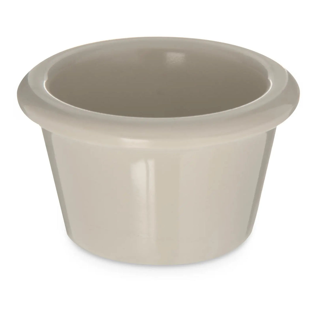 Carlisle S27542 Bone Smooth Ramekin 1.5 Oz