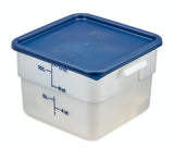 Cambro SFC12-453 Camsquares Blue Square Lid for 12, 18 and 22 qt Food Containers