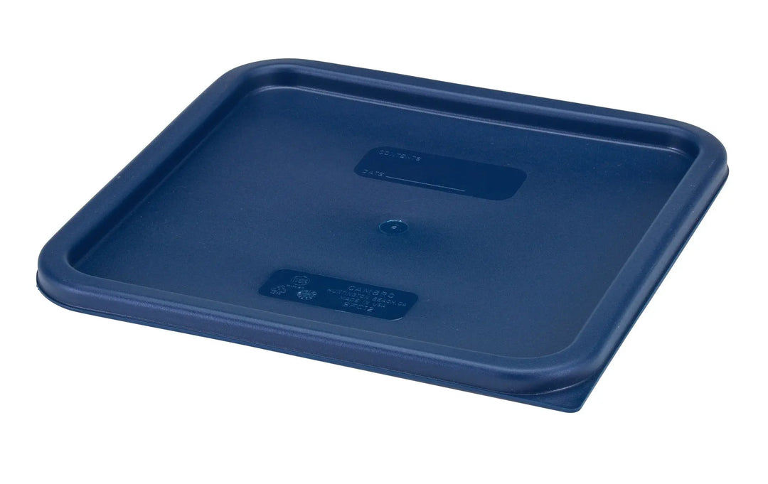 Cambro SFC12-453 Camsquares Blue Square Lid for 12, 18 and 22 qt Food Containers Cambro