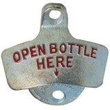 Starr X Cast Wall Mount Bottle Opener, Die Cast Zinc – Spill-Stop 13-300