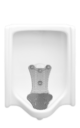 Splash-Hog Urinal Screens - Cotton Blossom
