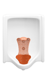 Splash-Hog Urinal Screens - Mango
