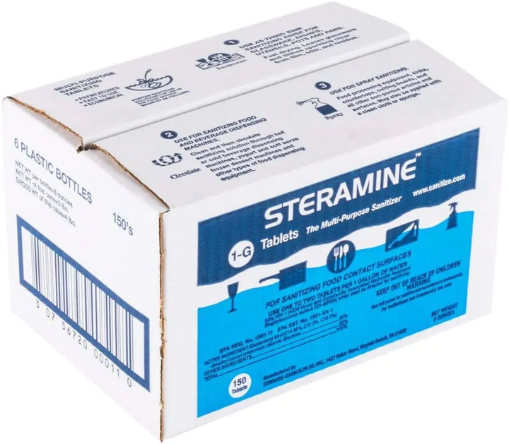 Steramine Sanitizer Tablets Edwards-Councilor