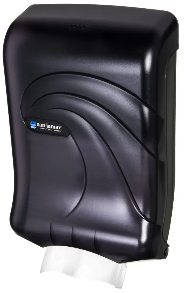 San Jamar T1790TBK Ocean C-Fold & Multi-Fold Towel Dispenser San Jamar