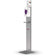 Deb Touch-Free Silver Dispenser Stand for Hand Sanitizer (Stand Only)