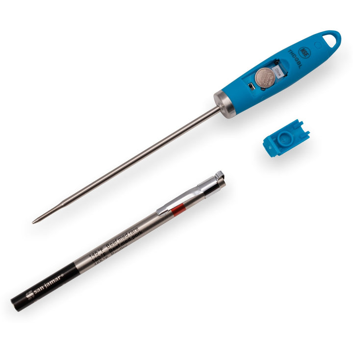 San Jamar THDGBL Gourmet Digital Thermometer -49F to 392F San Jamar