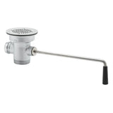 T&S Brass B-3952 3-1/2 Inch Twist Handle Waste Drain Valve
