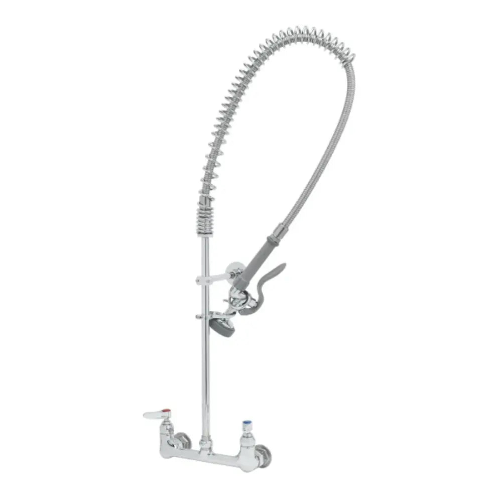 T&S Brass B-0133-B 8 Inch Wall Mount Pre-Rinse Faucet