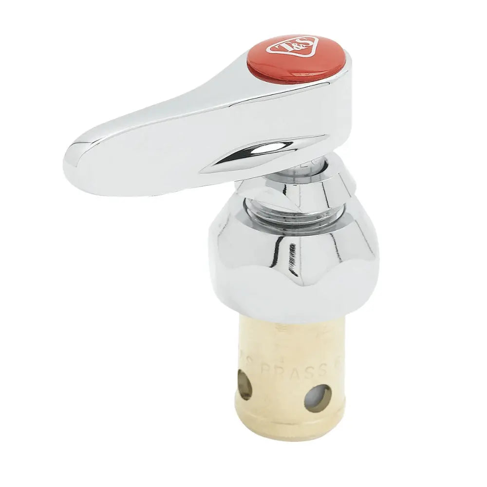 T&S Brass Eterna Cartridge Hot Side Right Hand Spring Check Lever Handle