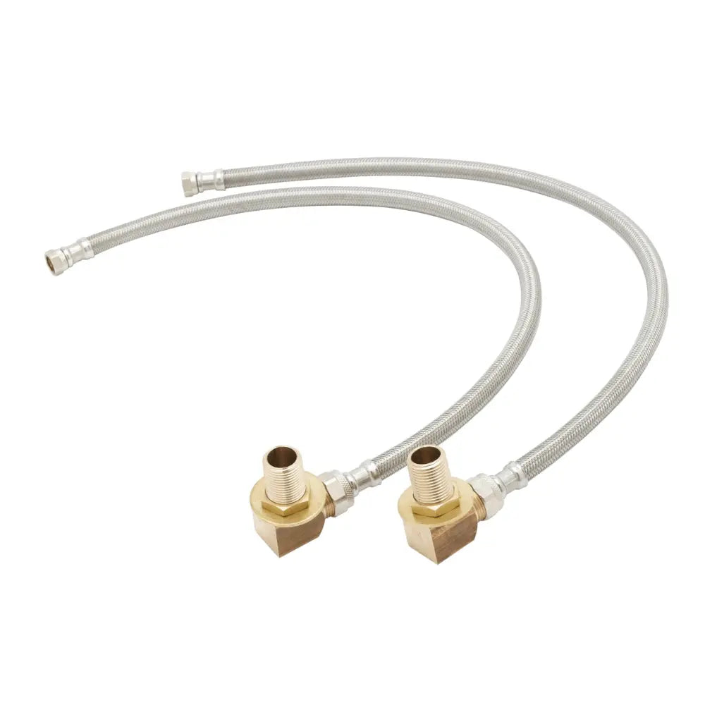 T&S Brass B-0230-KIT Inlet Kit 24 Inch Flex Supply Hoses
