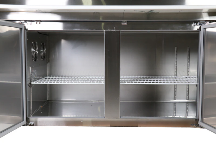 Adcraft USPZ-3D U-Star 3 Door Pizza Prep Table
