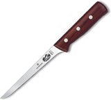 Victorinox 6 Inch Narrow Boning Knife Rosewood Handle 5.6406.15