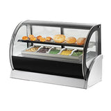 Vollrath 40852 36 Inch Refrigerated Countertop Display Case Curved 2-Tier