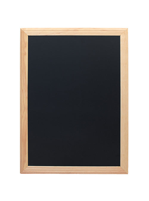 American Metalcraft Securit WBU-B-60 Beech Wood Chalk Board American Metalcraft