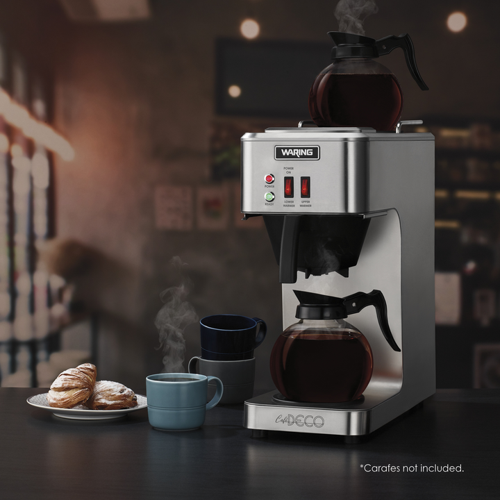 Waring WCM50 Cafe Deco Pour Over Coffee Brewer Waring