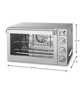 Waring WCO500 1/2 Size Convection Oven