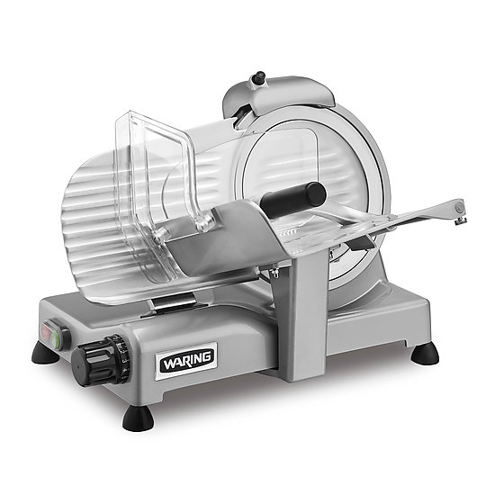 Waring WCS220SV 8.5" Professional Food Slicer, Silver Waring