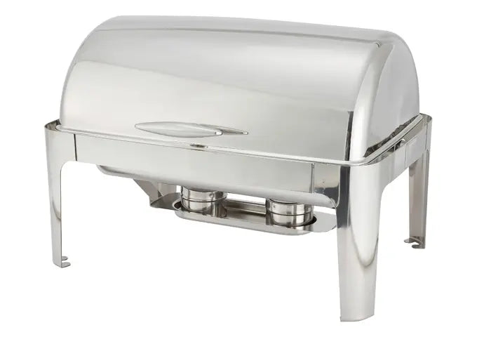 Winco 601 8 Quart Full Size Roll Top Chafer Winco