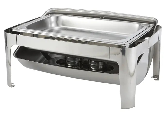 Winco 601 8 Quart Full Size Roll Top Chafer Winco