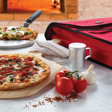 Winco BGPZ-18 18x18 Insulated Pizza Delivery Bag, Red
