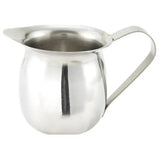 Winco BCS-5 5 oz Stainless Steel Bell Creamer with Handle