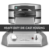 Waring WW200 Double Belgian Waffle Maker