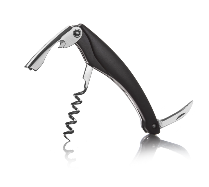 Vacu Vin 6851460 Waiter's Corkscrew Black Vacu Vin