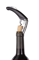 Vacu Vin 6851460 Waiter's Corkscrew Black