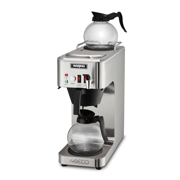 Waring WCM50P Cafe Deco Automatic Coffee Brewer with Faucet Waring