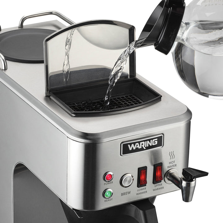 Waring WCM50P CafÃ© Deco Automatic Coffee Brewer with Faucet