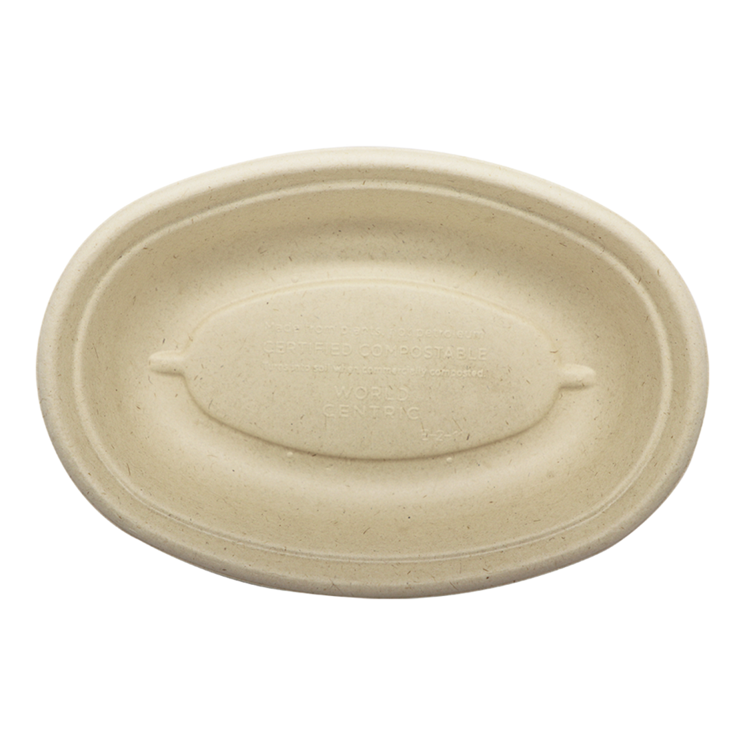 World Centric BO-SC-UBBS-LFP 24 oz Oval Fiber Bowl