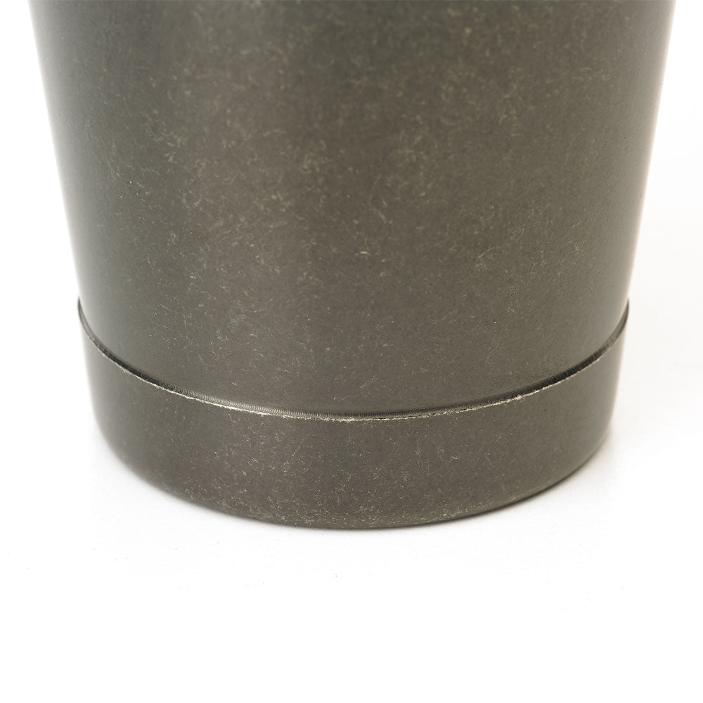 Barfly M37008VBK Vintage Black Stainless Steel Bar Shaker 28 oz 6/Case Barfly