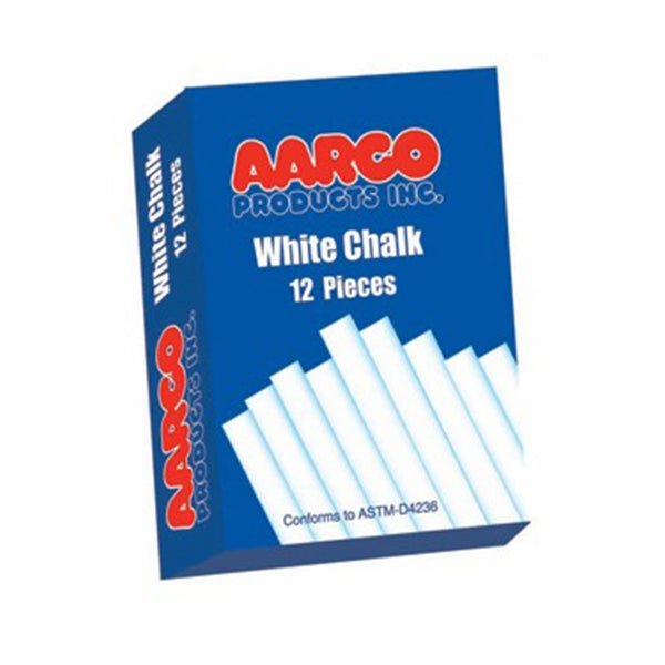 Aarco WCS12 White Chalk