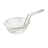 Adcraft 8" Culinary Metal Basket Coarse Mesh