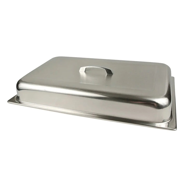 Adcraft DC-200F Stainless Steel Solid Full Size Dome Cover Adcraft