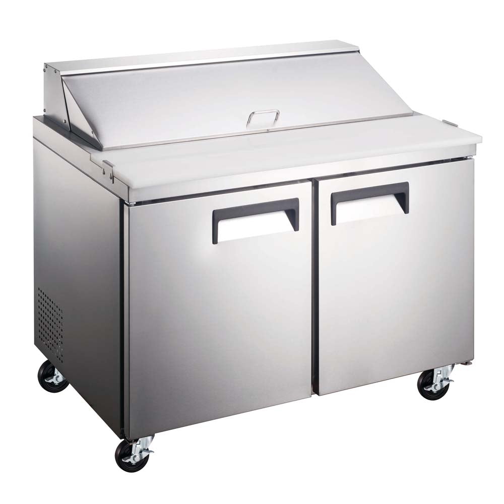 Adcraft GRSL-2D Grista's 2 Door Salad/Sandwich Prep Table