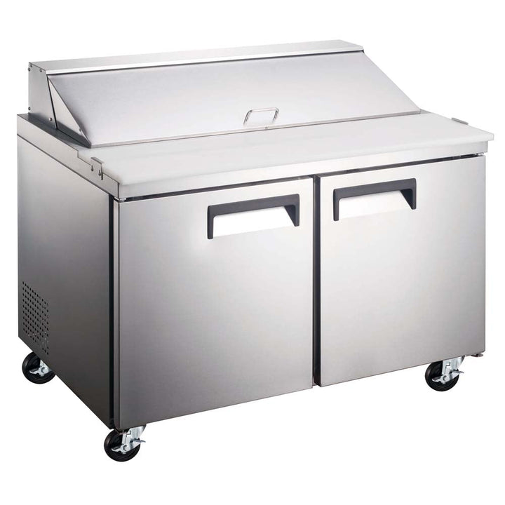 Adcraft GRSL-2D/60 Grista's 2 Door 60" Wide Salad/Sandwich Prep Table Adcraft