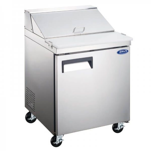 Adcraft GRSLM-1D Grista's 1 Door Salad/Sandwich Prep Table