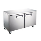 Adcraft GRUCFZ-48 Grista's 2 Door Undercounter Freezers