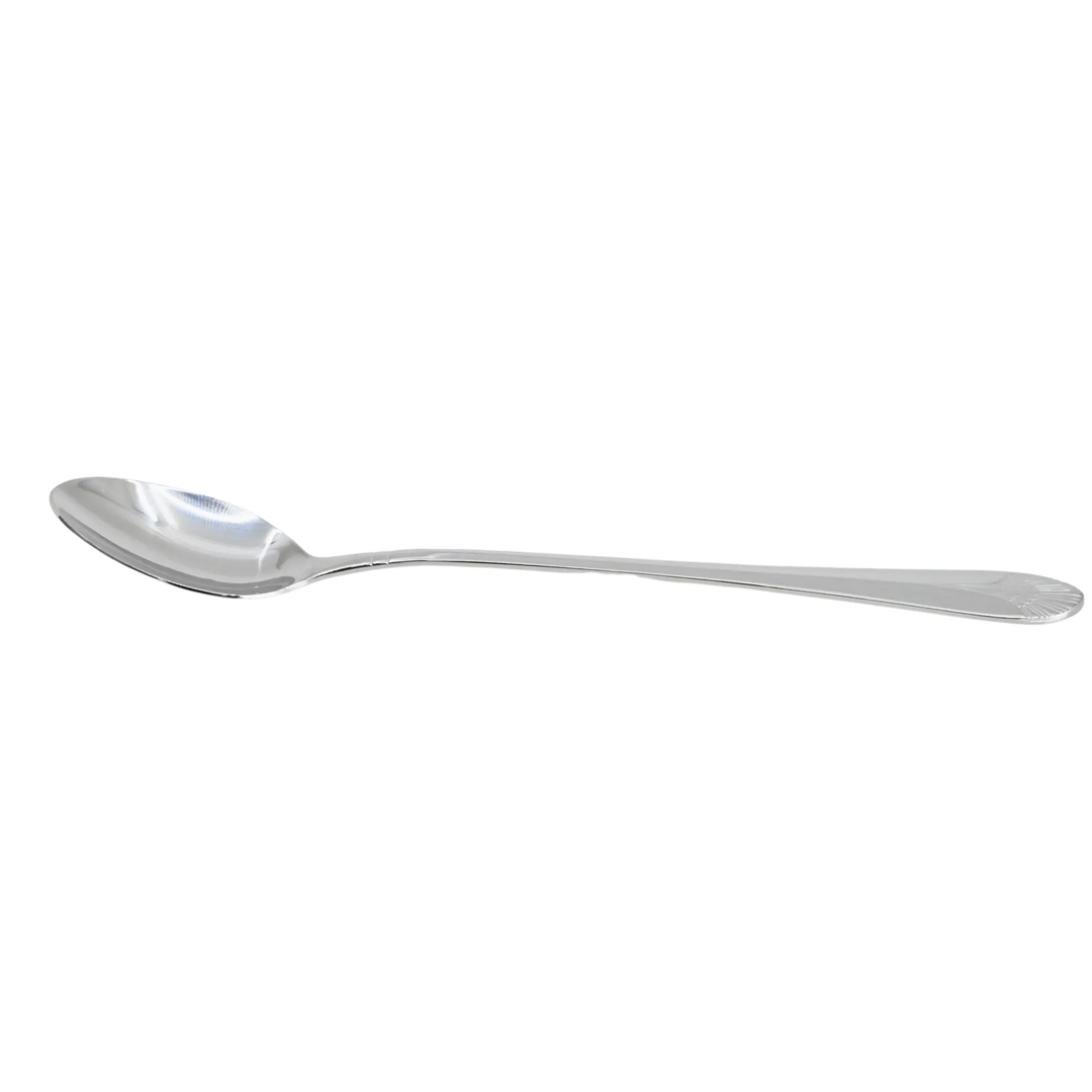 Adcraft PO - ITS 18/0 Stainless Steel Poppy Iced TeaspoonShopAtDean